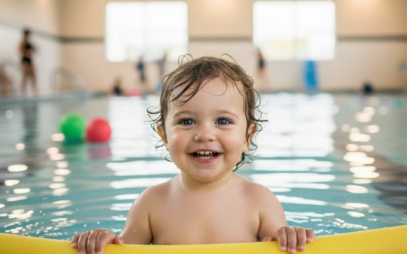 Natación para niños pequeños